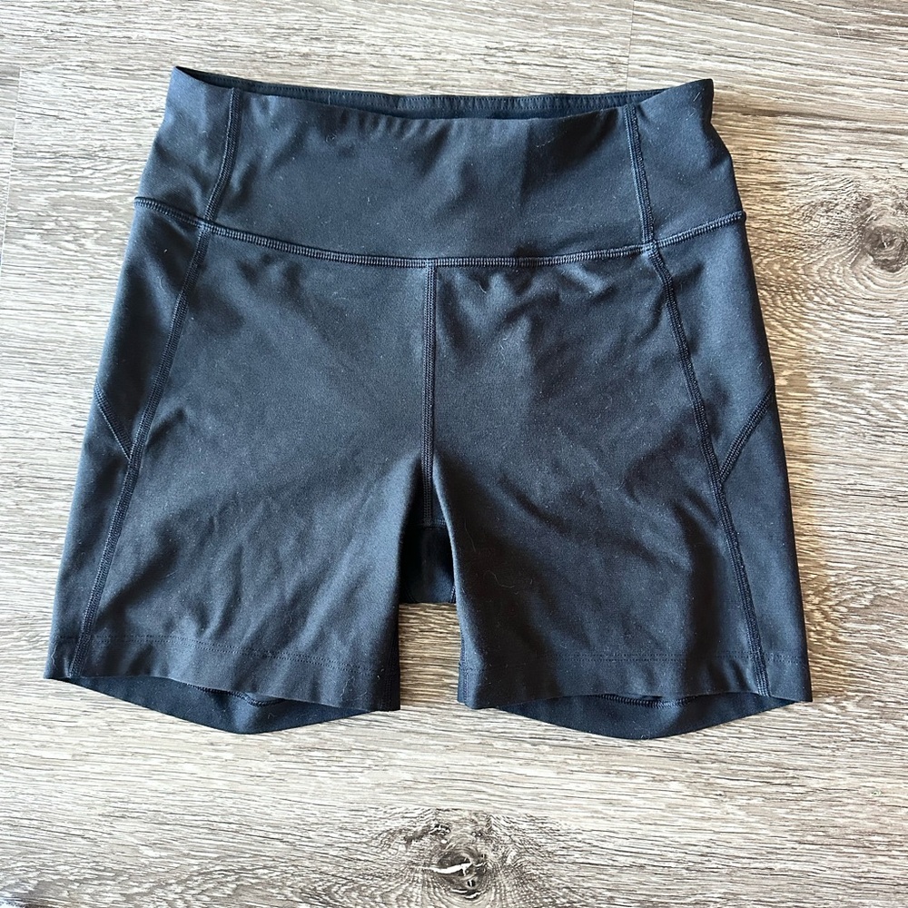 Outdoor Voices Black Bike Shorts
